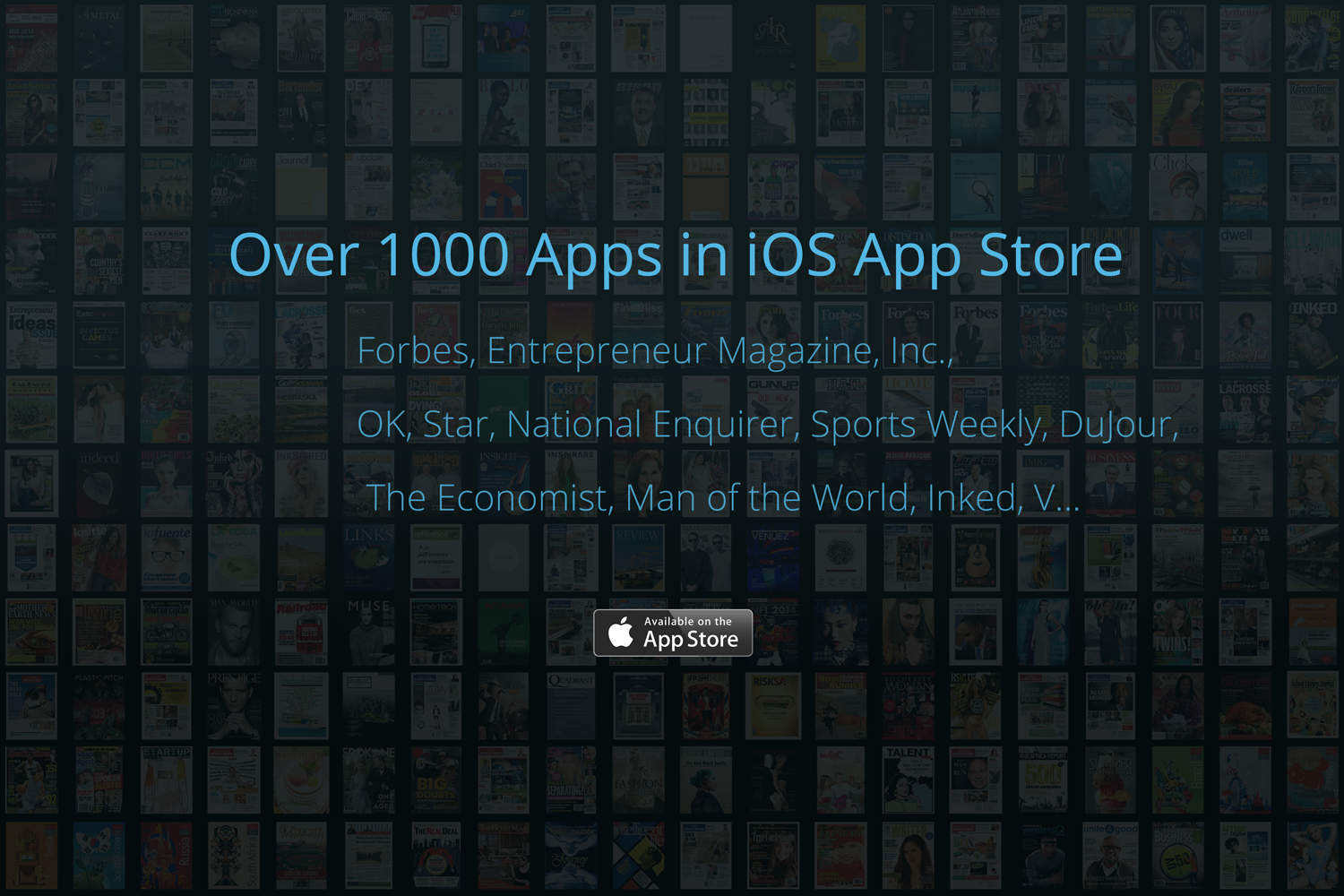 Over 1000 Apps